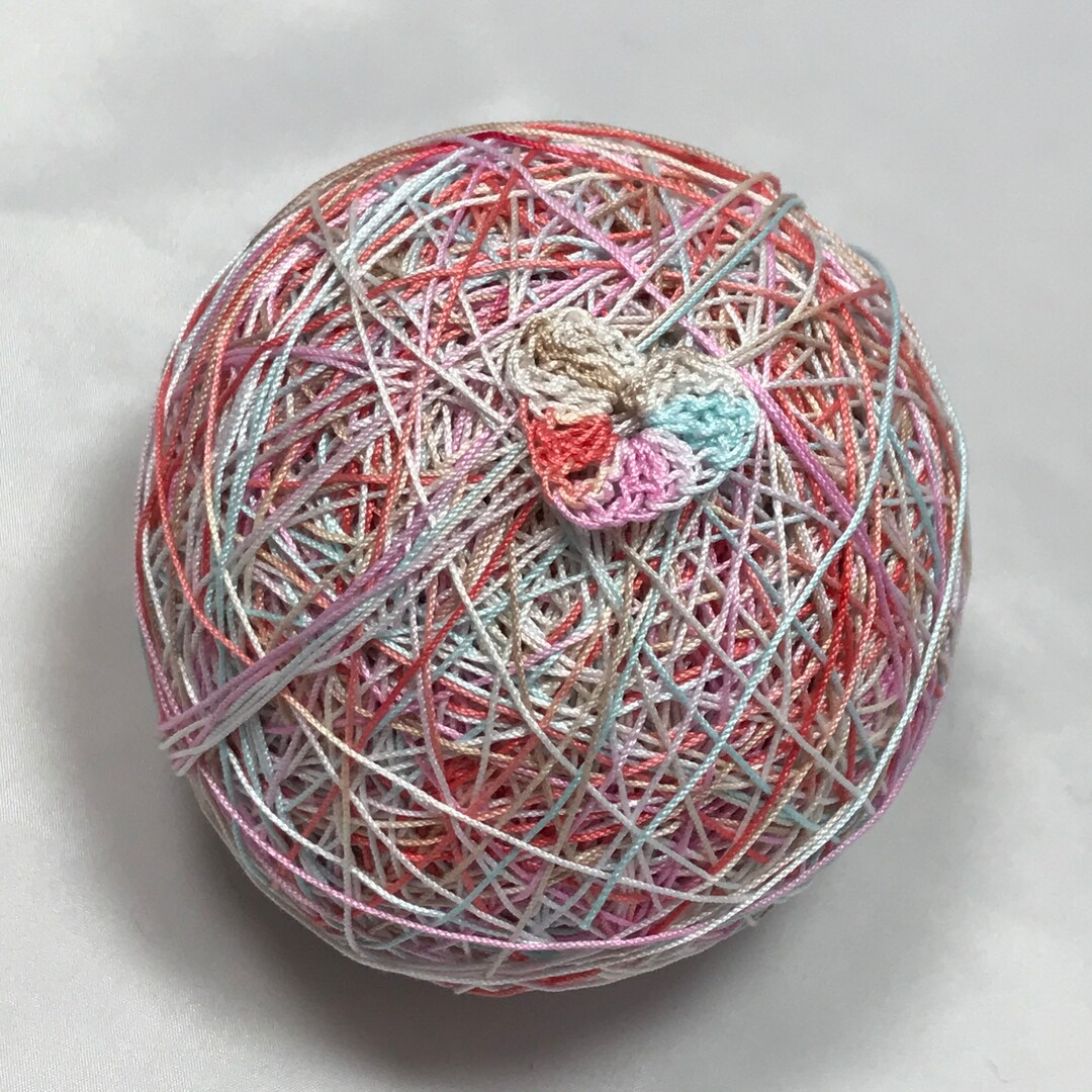 Hand Dyed Tatting Thread Size 10 Sprinkles Your Choice Etsy