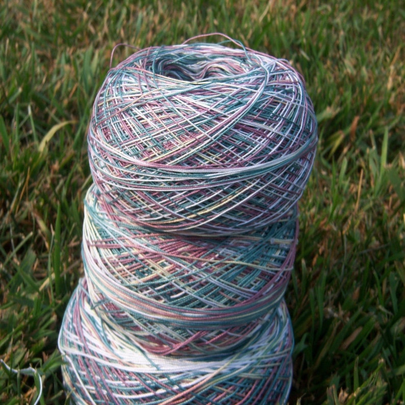 HDT Into the Woods Your Choice of Length Size 20 Hand Dyed Lizbeth Tatting Thread