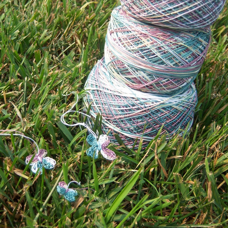 HDT Into the Woods Your Choice of Length Size 20 Hand Dyed Lizbeth Tatting Thread