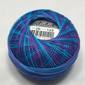 Lizbeth-klittenband - Caribisch bont - kleur #122 - maat 3, 10, 20, 40 of 80