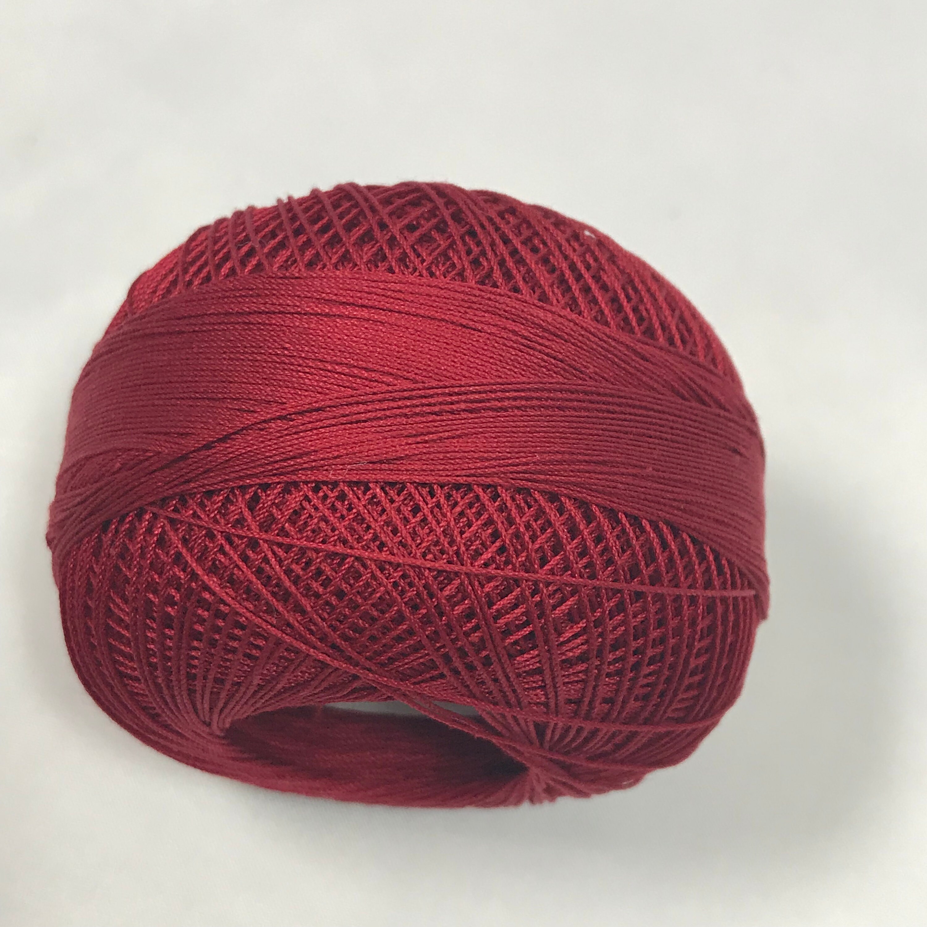 FULL SPOOL - Lizbeth Tatting Thread - Victorian Red - Color #670 - Size ...