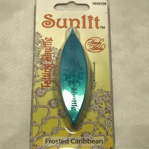 Sunlit Frosted and Sparkle Tatting Shuttles - Your Choice of Color