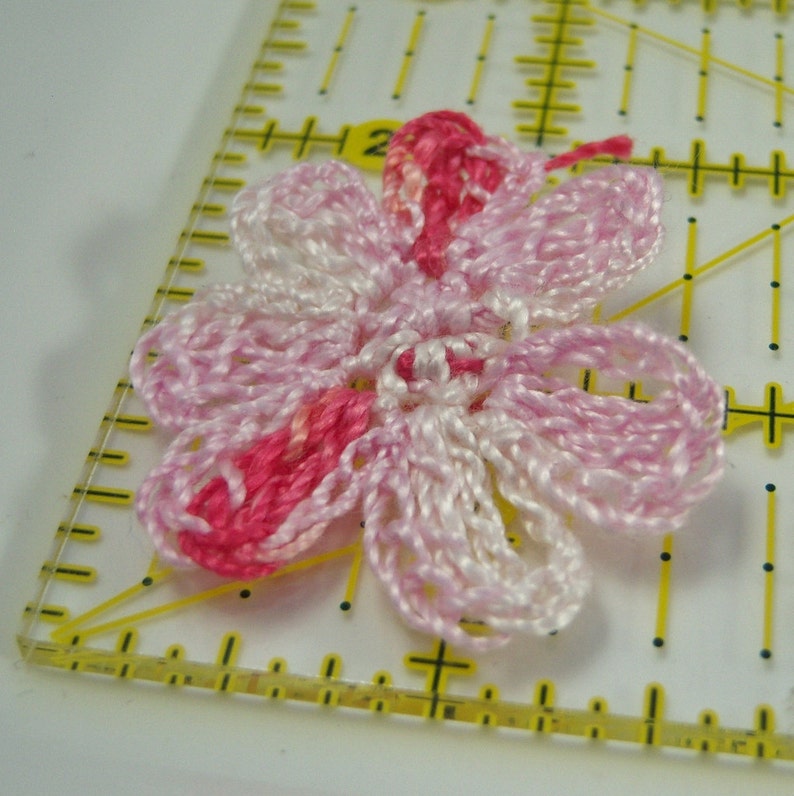 hand Dyed Embroidery Thread Perle Cotton Size 5 Your Choice of Length HDT Banana Split