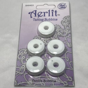 Knitting Crochet Yarn Bobbins With Stitch Marker, 5 Yarn Winder