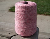 Bakers Twine - Red and White (or your choice) - 5, 10, 15, 25, 50, 75 or 100 yards