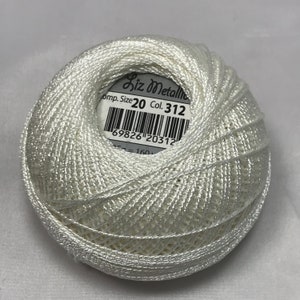 Klosgaren - iriserend (312) - metallic, maat 20 - 160 meter klos