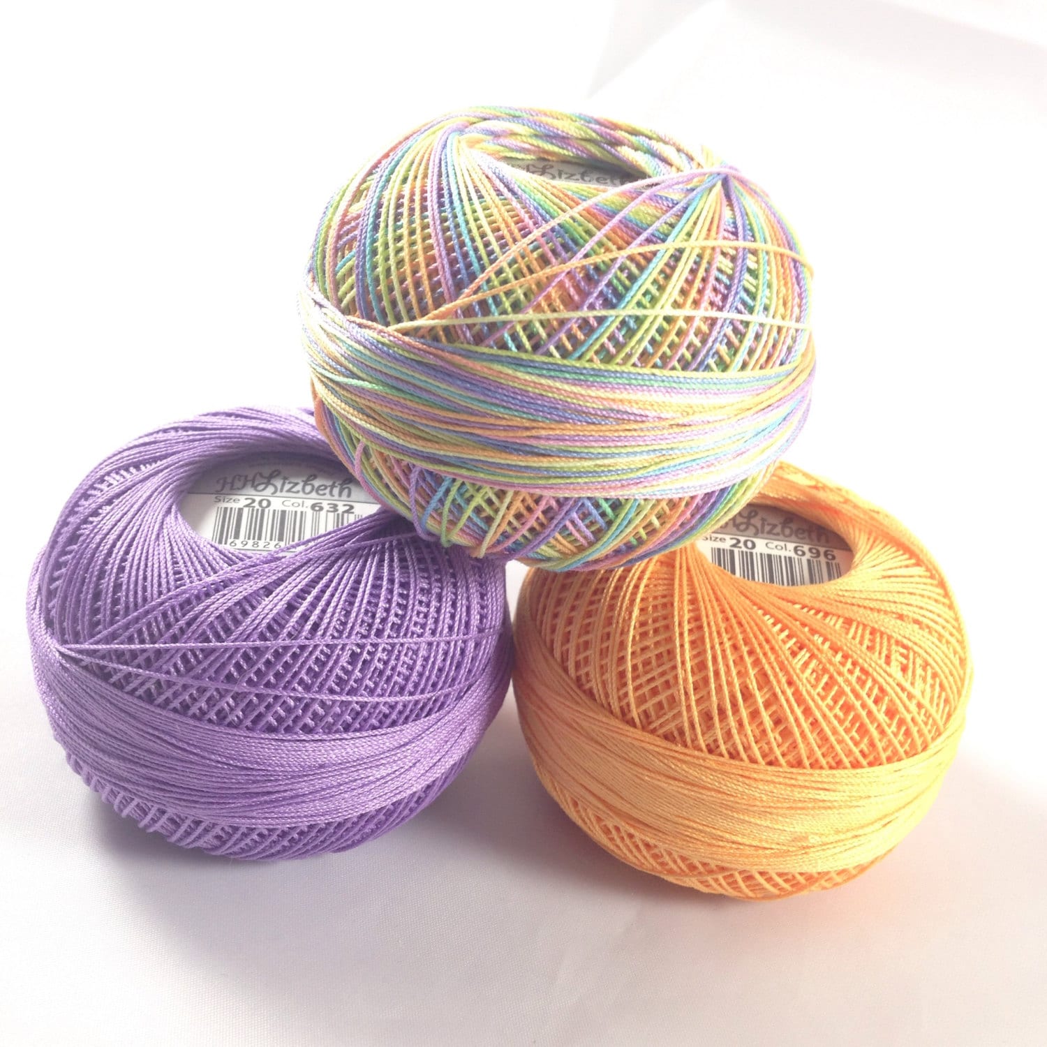 Lizbeth Tatting Thread Size 20 Handy Hands Purple and Etsy