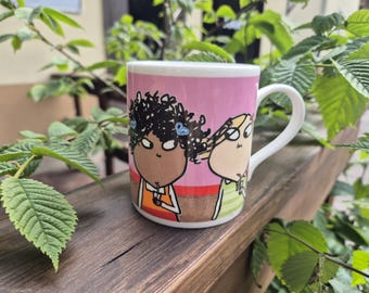 Vintage Charlie and Lola kids mug, McLaggan Smith, Scotland