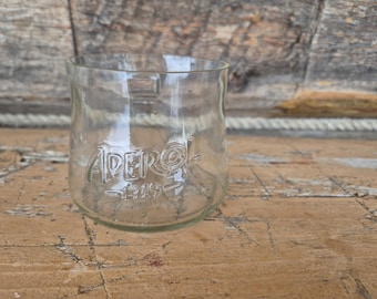 Vintage aperol glass