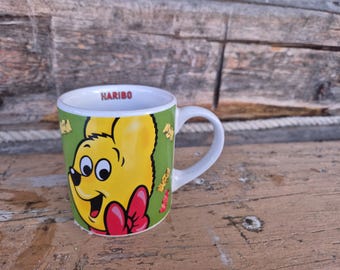 Vintage Haribo gummi bear kids mug, Germany