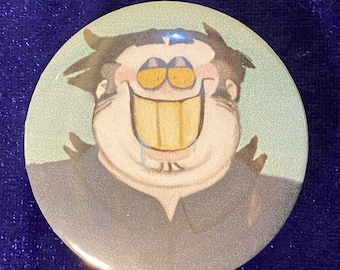 Bob Velseb Spooky Month Pin - 2.25 inch