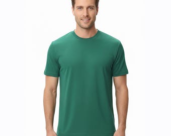 Zfeel Blank Dry Fit Polyester T-Shirt | Soft Sublimation Tee | Men’s S-4XL Top