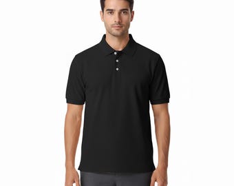 Polo Zfeel Luxe Touch para hombre, de algodón suave, manga corta, informal