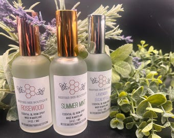 Spray de ambiente con aceites esenciales