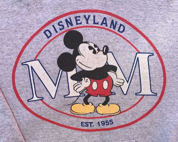 Vintage Disneyland Hoodie / Vintage Mickey Mouse S