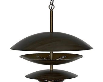 Multi-Tier Scandinavian Pendant Chandelier – Mid Century Metal Ceiling Light