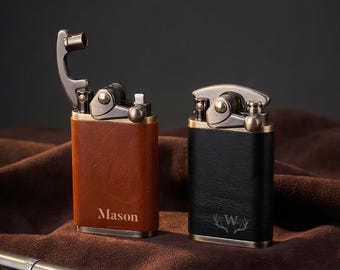Engraved Zippo Lighter – Personalized Lighter, Groomsmen Gift, Fathers Day Gift, Husband Gift
