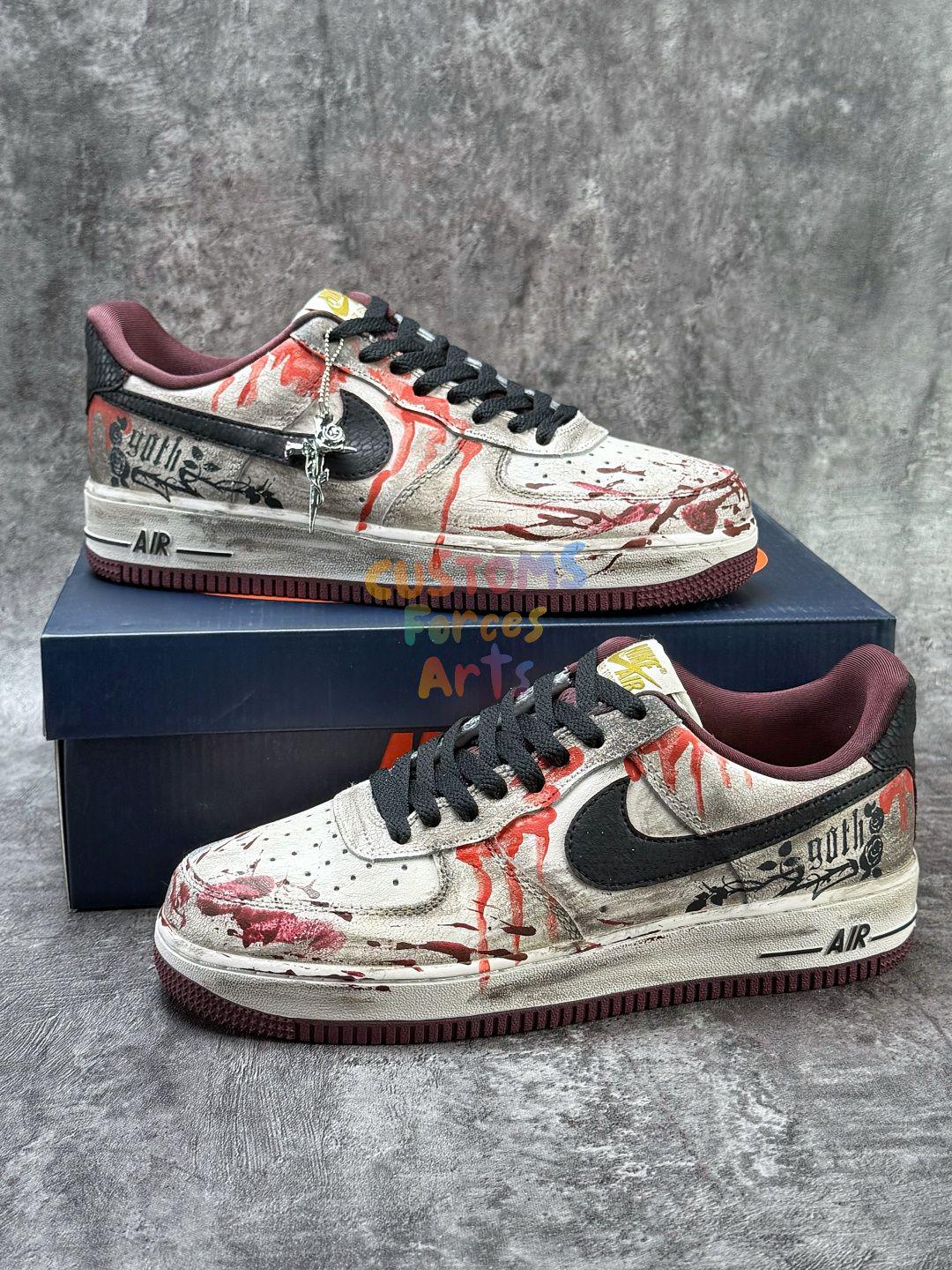 nike air force blood