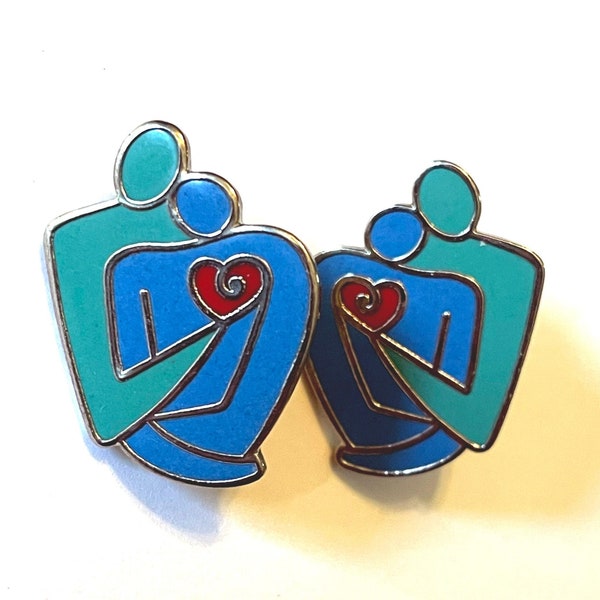 Laurel Burch SANCTUARY Earrings - Collectible - Retired Design and Discontinued Jewelry Line - Vintage
