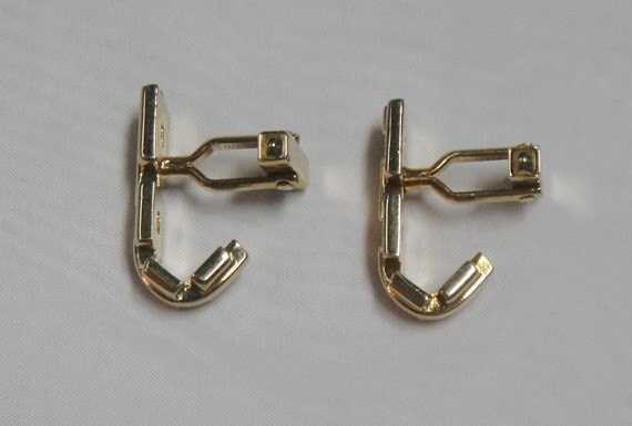 Vintage Gold Cuff Links - Swank Links - image 2