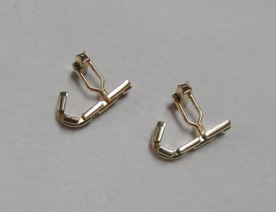 Vintage Gold Cuff Links - Swank Links - image 4