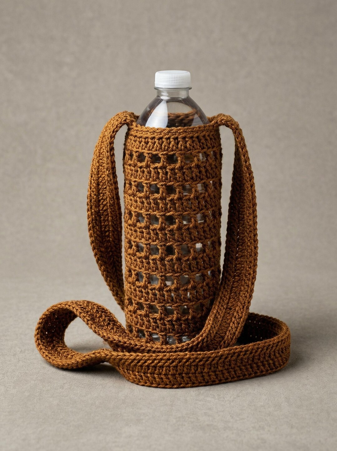 Crochet Water Bottle Holder Pattern | Crossbody Bag, Custom Fit | PDF ...