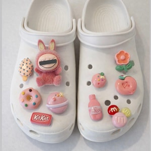 9 PC Anime Monster Shoe Charms, Kids Party Favors, Limited Time Special, Gift, Personalized