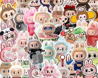 Waterproof Bubu Monster Stickers Personalized Party Favor, Birthday Gift