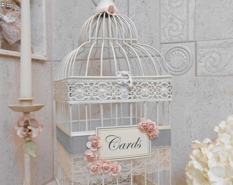 Bird Cage Card Etsy