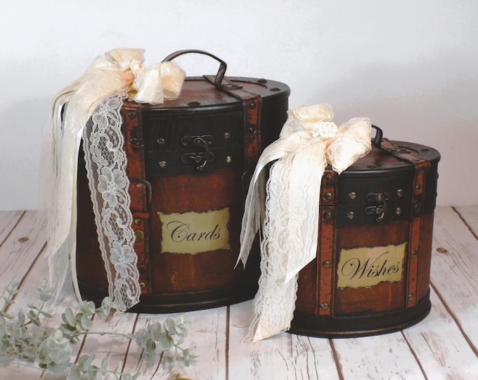 Small Birdcage Wedding Card Holder / Rustic Burlap Wedding Card Box - Etsy