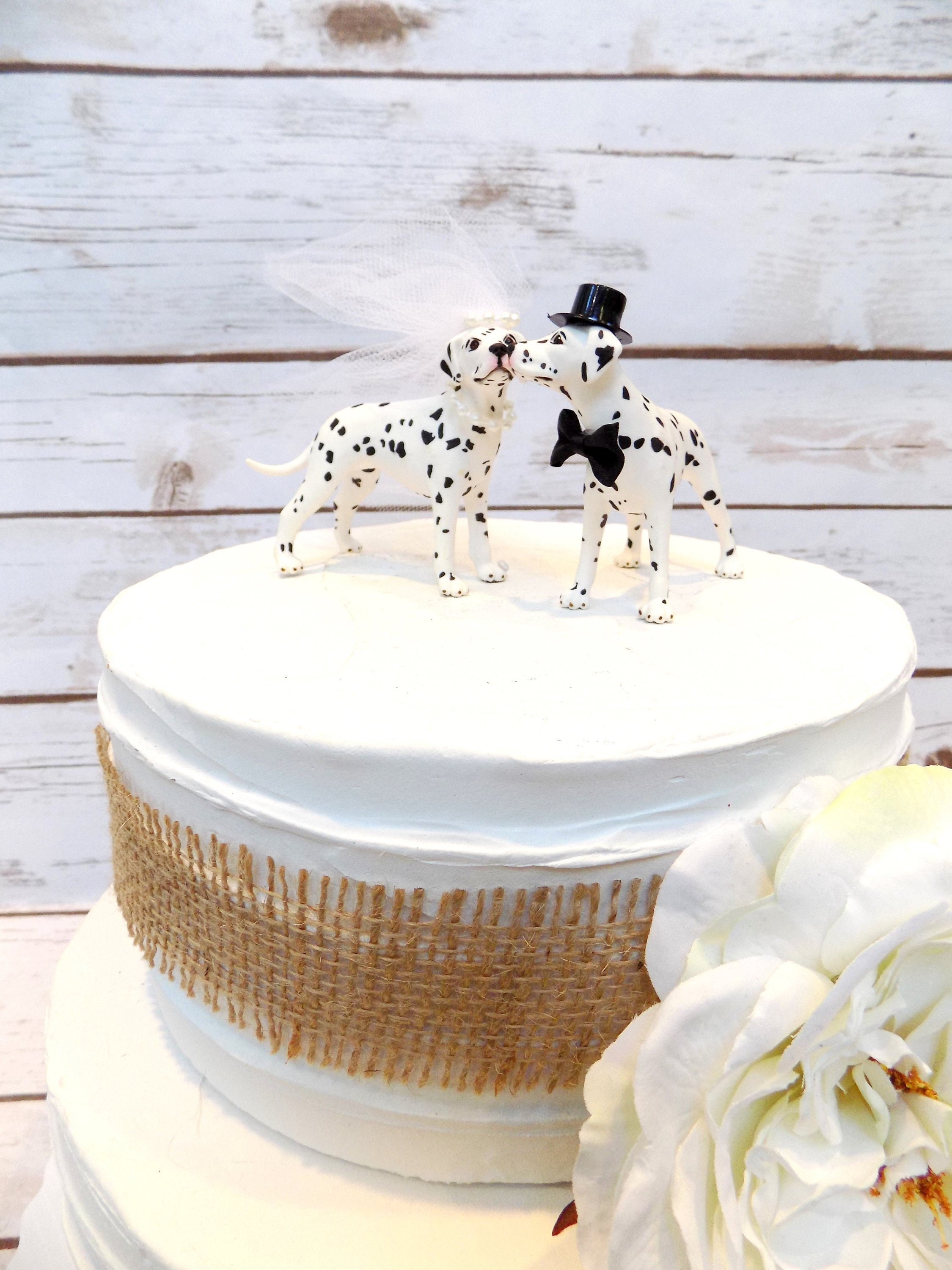 Dalmatian dog cheap cake