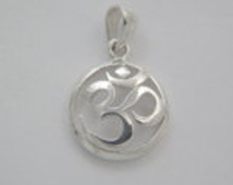 OM, Sterling, Silver, Buddhist