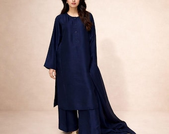 Farshi Shalwar Suit Pakistani Designer Silk Shalwar Kameez | Punjabi Patiala Partywear Nikkah Eid Outfit