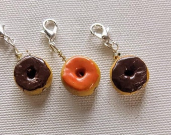 Donut charms-Polymer clay