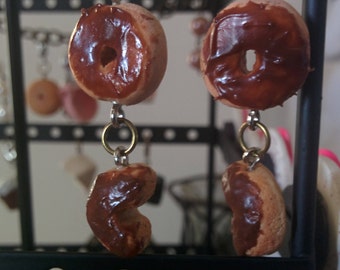 Donut Dangle Earrings