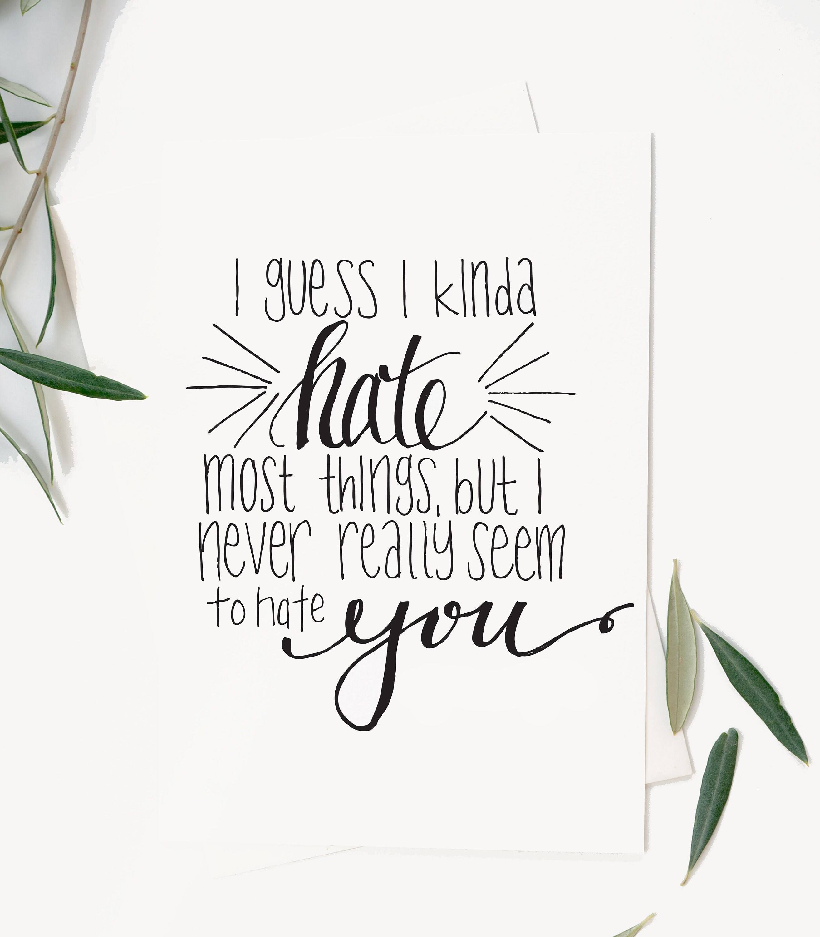 Valentines Day Card Funny Parks and Rec Parks and Rec Quote - Etsy