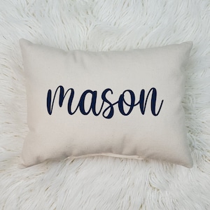 Personalized Name Pillow, Nursery Name Pillow, baby pillow, Kid&#39;s Name Pillow, Personalized Kid&#39;s Room Décor, Personalized Nursery Décor