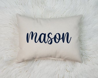 Personalized Name Pillow, Nursery Name Pillow, baby pillow, Kid's Name Pillow, Personalized Kid's Room Décor, Personalized Nursery Décor
