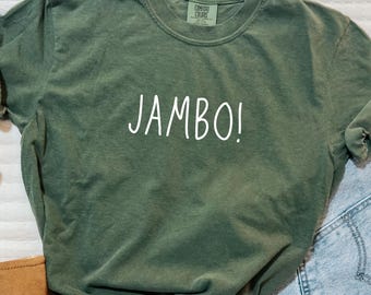 Camiseta do parque temático de animais Jambo Kingdom