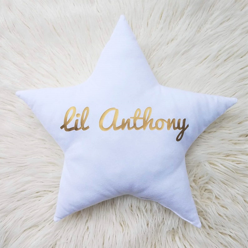 custom baby pillow with name