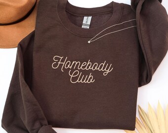 Moletom Homebody Club, moletom unissex aconchegante.