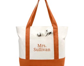Sacolas personalizadas para professores, presente de agradecimento aos professores