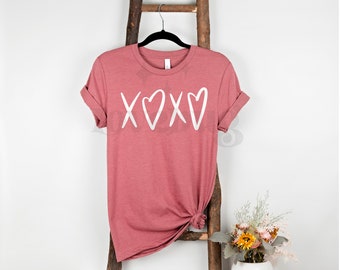 Valentine's Day Shirt, Valentine's Day Tee, Galentine's Day Shirts, Galentine Party Shirt, Valentine's Day Shirt for Women, XOXO shirt