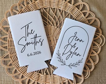Porta-latas personalizados para lembrancinhas de casamento, ideia de presente de casamento