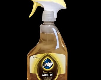 Pledge Wood Oil, Expert Care, Trigger, Orange Scent, 16 oz.