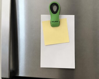 5 Count - Magnetic Fridge Clip – Modern Memo Holder for Notes, Photos & Grocery Lists