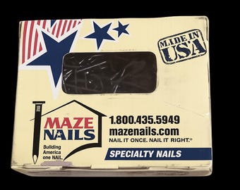 Maze Trim Nails HT200, 2in 6d, 1 Lb net wt