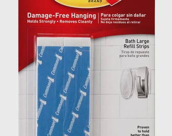 3M Command Hanging Strips, Holds 5 LB, Damage Free.