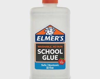 Elmer's Washable Liquid White School Glue, 32 Oz. bottle