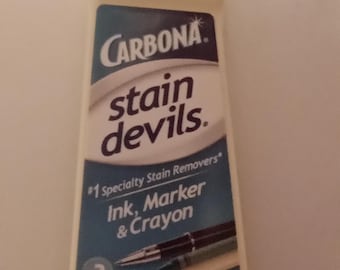 Carbona Stain Devils, tinta, marcadores y crayones - Quitamanchas